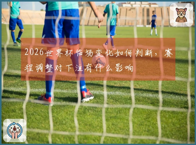 2026世界杯临场变化如何判断，赛程调整对下注有什么影响